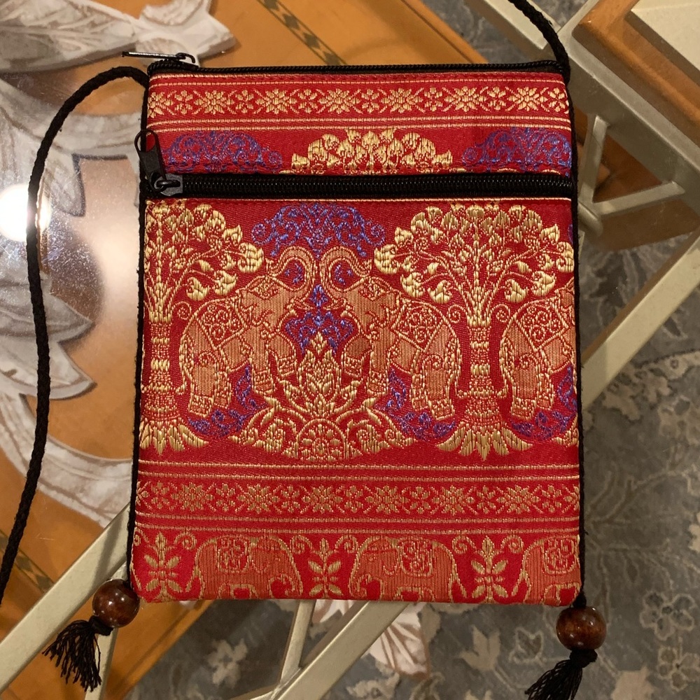 Hand-made crossbody bag